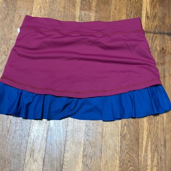Sofiabella skort tennis skirt purple/blue size L NWT - Picture 4 of 5